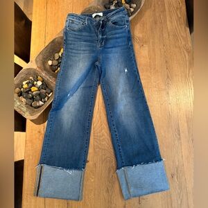 Risen Women's Cuffed Jeans